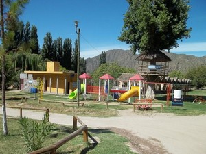 Camping Municipal Agua Clara. Cabañas